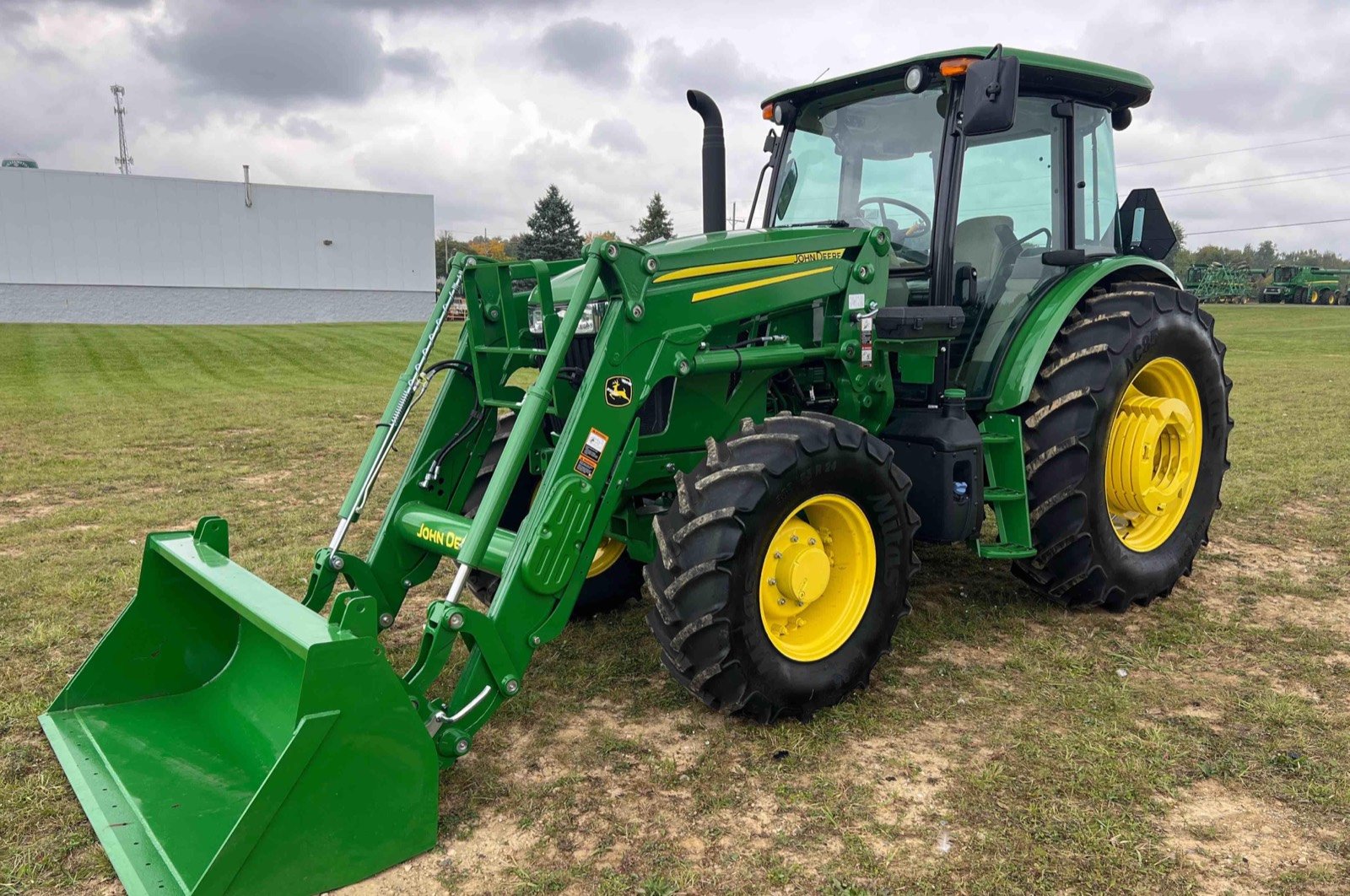 John Deere tractor at J&J Farm Equipment
